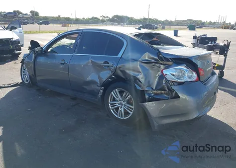 2011 Infiniti G25 Journey z USA, uszkodzony, nr VIN JN1DV6AP0BM602395